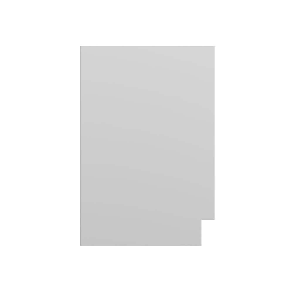 Westport Shaker 0.25 in. W x 34.5 in. H x 23.25 in. D in Painted White End 
