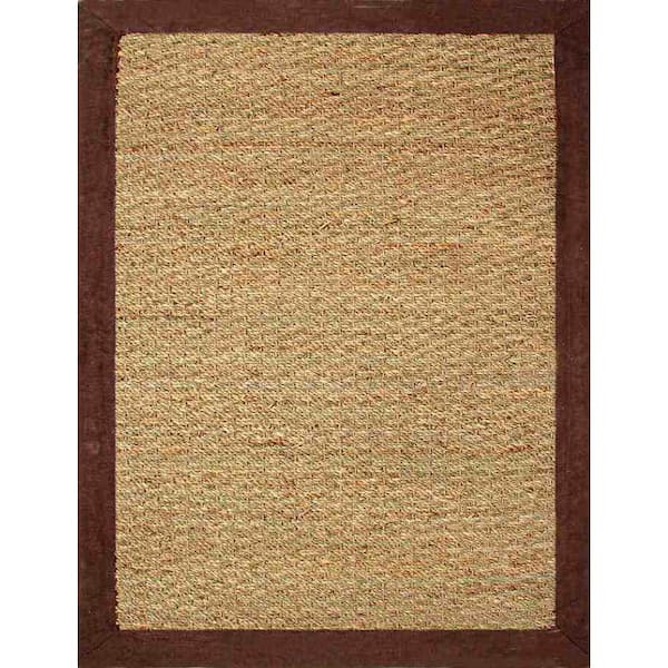 Seagrass Chocolate 5 ft. x 7 ft. Indoor Area Rug