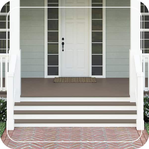 1 gal. #SC-159 Boot Hill Grey Textured Low-Lustre Enamel Interior/Exterior Porch and Patio Anti-Slip Floor Paint