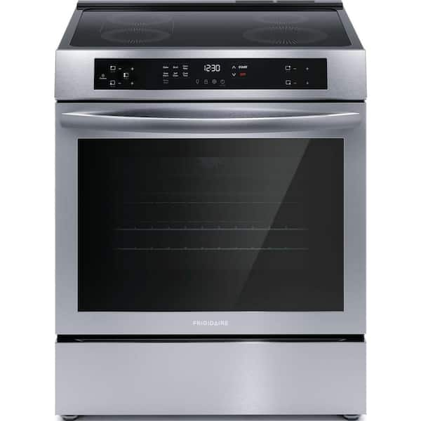 Frigidaire slide deals in induction range