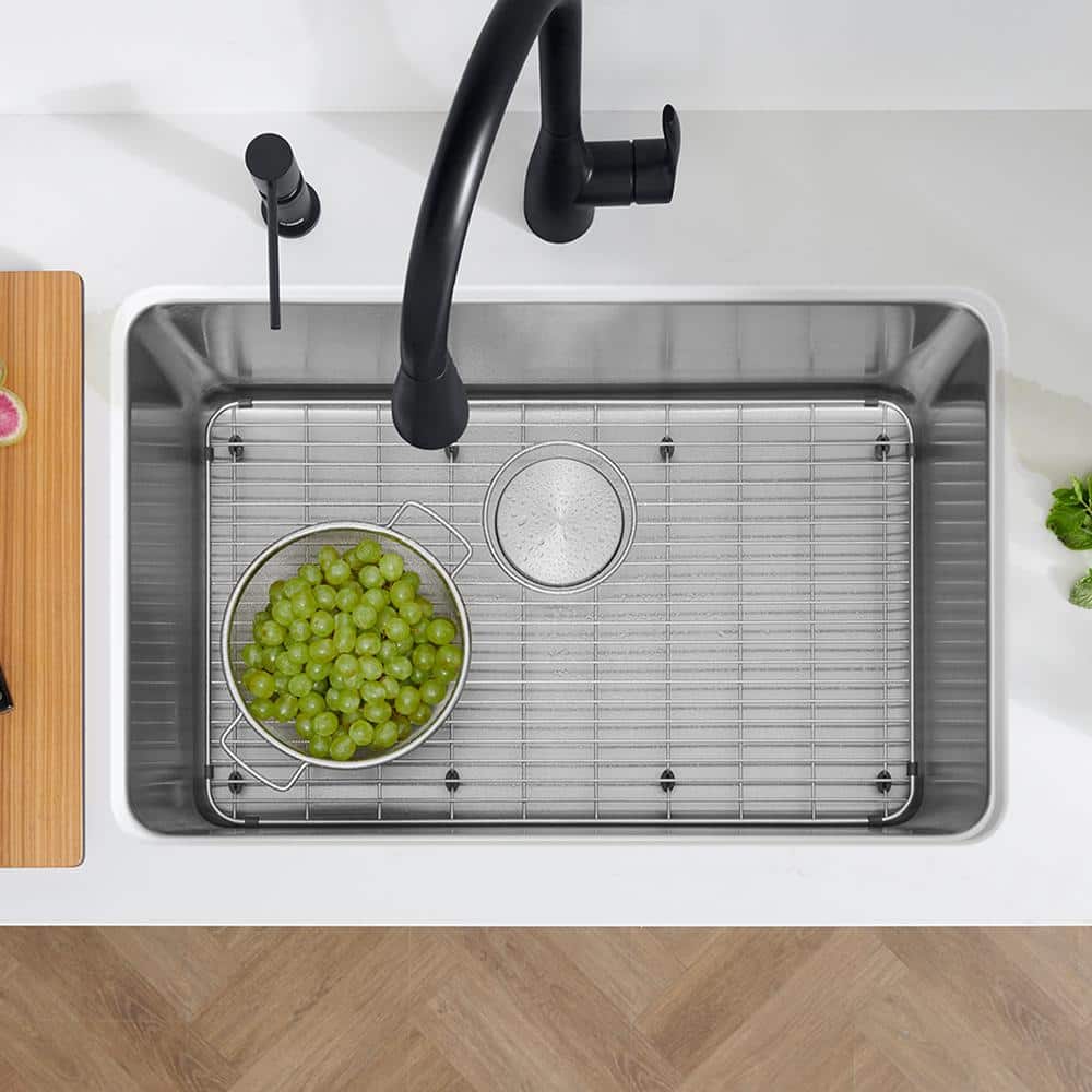 Formera 28" Satin Polished Stainless Steel Single Bowl Sink