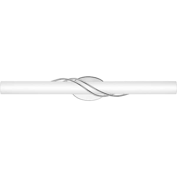 Quoizel Serenade 32.25 in. Polished Chrome Integrated LED Vanity Light