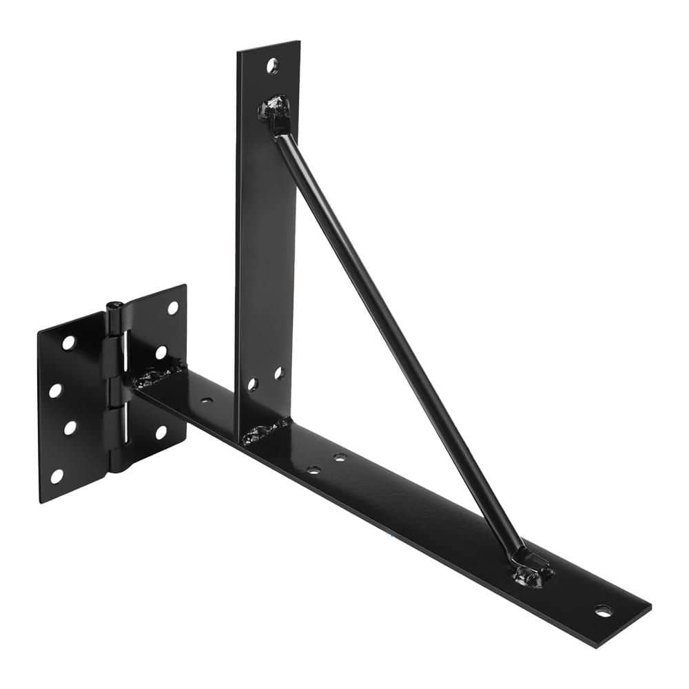 Heavy Duty Steel Black Adjustable No Sag Fence Gate Kit for Wooden Fence Windows Shed Doors price history on PriceWatchPro