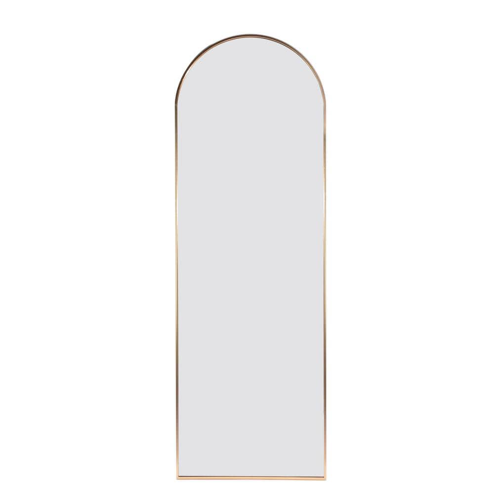 22 in. W x 65 in. H Arched Stand Full-Length Metal Framed Wall Bathroom Van