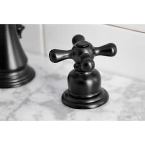 American Classic 8 in. Widespread 2-Handle Bathroom Faucet in Matte Black
