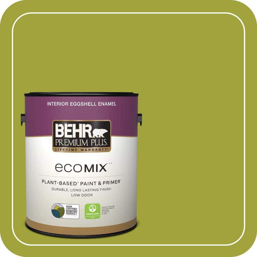 1 gal. #S-H-400 Rolling Hills Eggshell Enamel EcoMix Plant-Based Interior Paint & Primer price history on PriceWatchPro