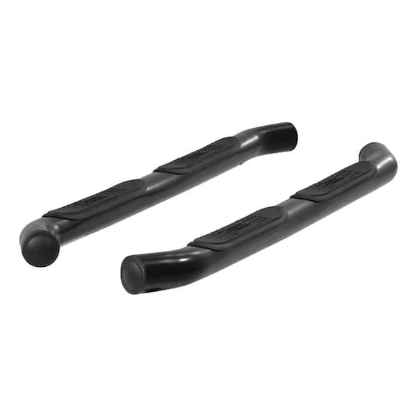 Aries 3-Inch Round Black Steel Nerf Bars, No-Drill, Select Toyota FJ ...