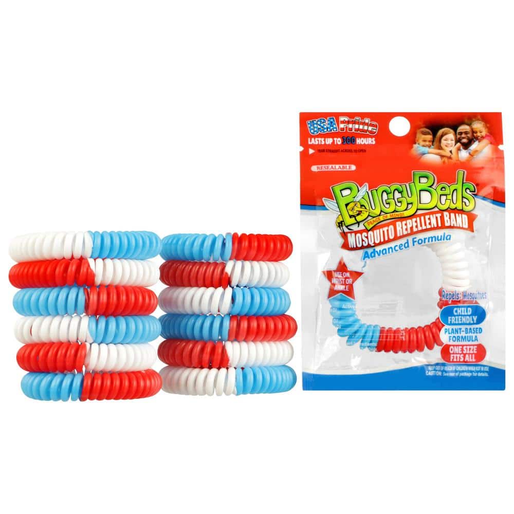 GRANDPA GUS'S Mosquito Repellent Band (3-Pack) Assorted GQASBD3 - The Home  Depot