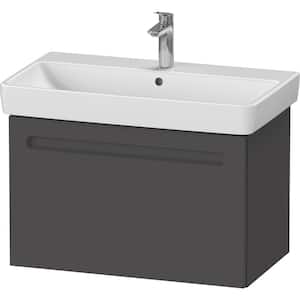 29.13 in. W x 23.63 in. D x 18.88 in. H Bath Vanity Cabinet without Top in Graphite Matte