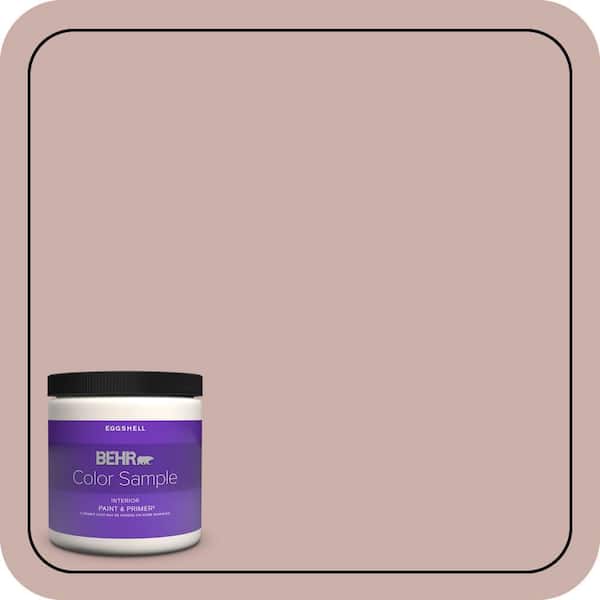 BEHR PREMIUM PLUS 8 oz. Home Decorators Collection #HDC-CT-07A Vintage Tea Rose Eggshell Enamel Interior Paint & Primer Color Sample