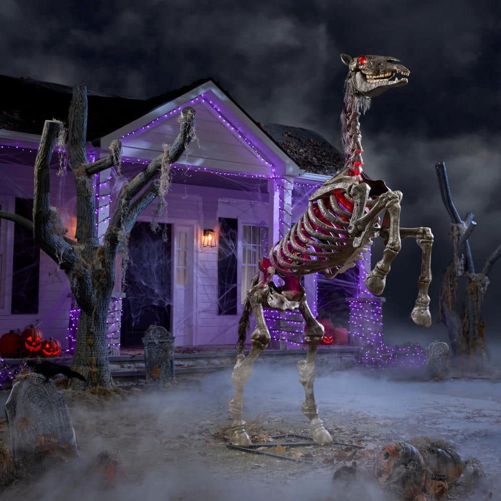 Home Accents Holiday 8.5 FT Grave & Bones Giant-Sized LED Undead