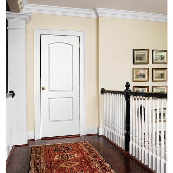 JELD-WEN 32 in. x 78 in. Continental Primed Smooth Molded