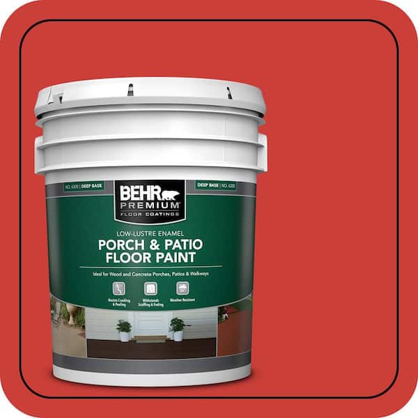 5 gal. #P170-7 100 Mph Low-Lustre Enamel Interior/Exterior Porch and Patio Floor Paint