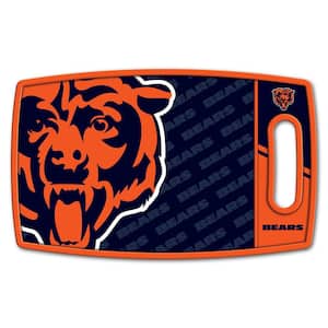 NFL Chicago Bears Logo Series Cutting Board 9in x 0.5in- Rectangle- Manufactured Wood and polypropylene