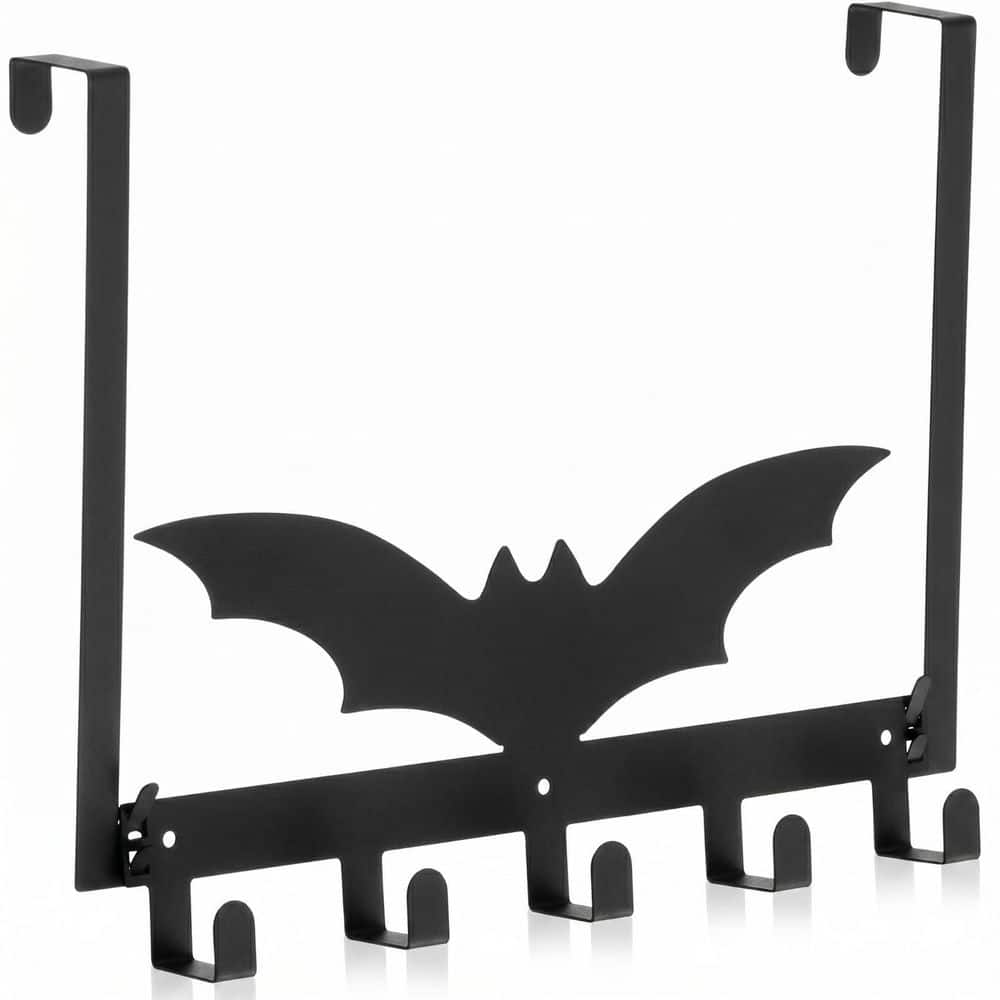 Gothic Bat Spider Web Over The Door J-Hook in Black Wall Mount Robe/Towel Hook for Bathroom Towel Robe Hat Coat price history on PriceWatchPro