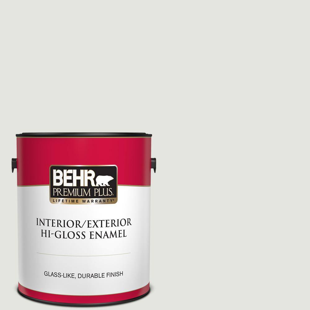 BEHR PREMIUM PLUS 1 gal. BLW12 Canyon Wind HiGloss Enamel Interior