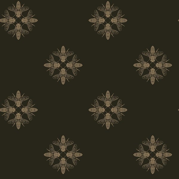 York Wallcoverings Honey Bee Spray and Stick Wallpaper (Covers 56 sq. ft.)