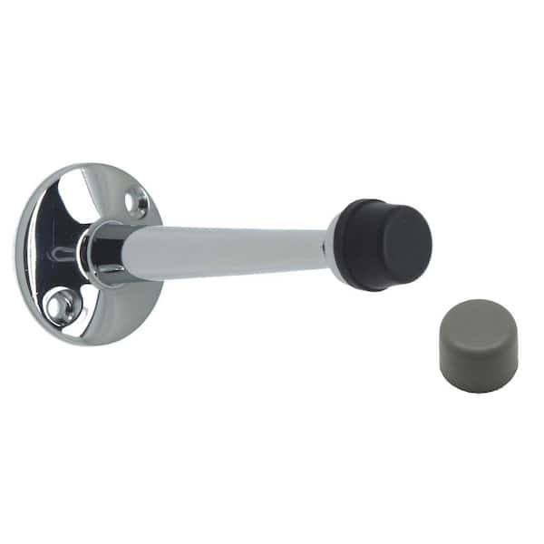 idh by St. Simons 3-3/4 in. Solid Brass Projection Base Board Door Bumper Stop