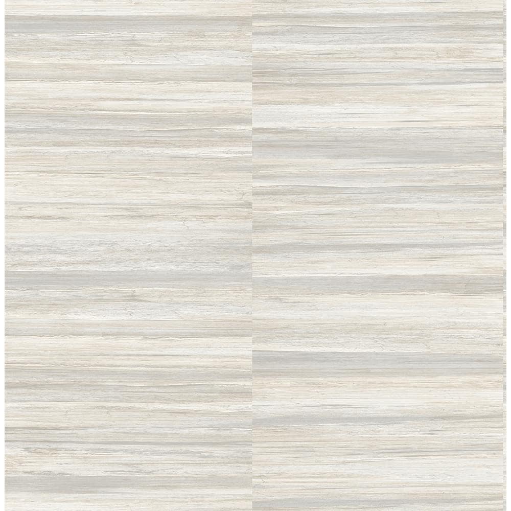 Rowan White Faux Grasscloth 3D Non-Woven Wallpaper