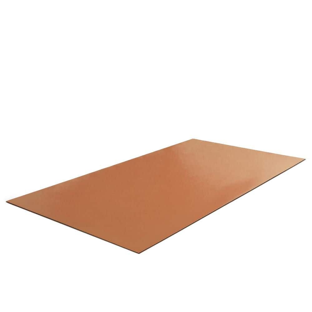 TFS-124 Light Brown 48 in. W x 90 in. L 0.2 in. Thick Rubber Exercise Treadmill Mats (30 sq. ft.) price history on PriceWatchPro