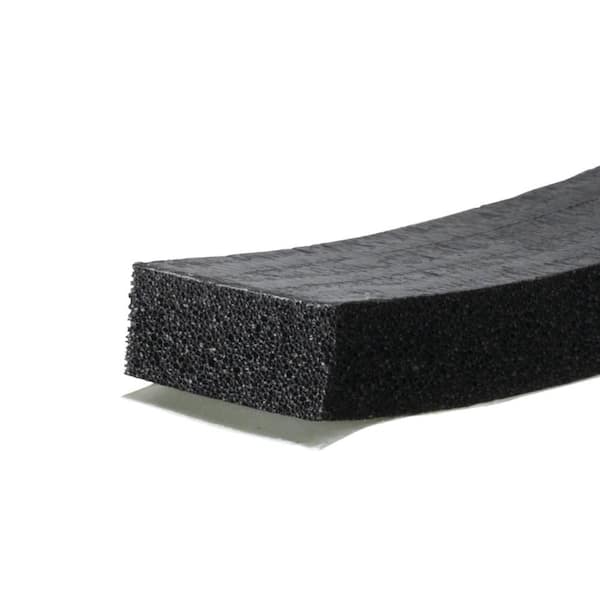 M-D Building Products 0.75 in. x 10 ft. Black Sponge Window Seal for ...