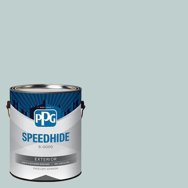 SPEEDHIDE 1 gal. PPG1144-3 Babbling Brook Flat Exterior Paint