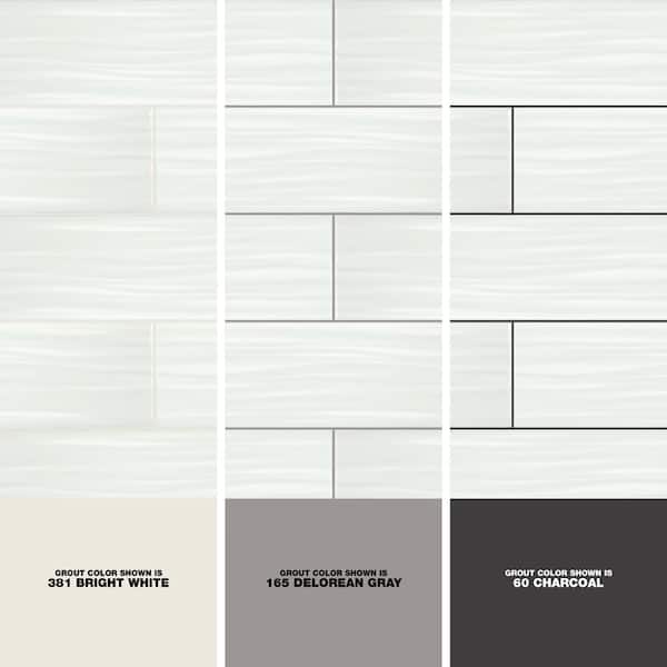 Sapheda Riptide Satin 4 in. x 16 in. Matte Ceramic Stone Look Wall Tile (17.76 sq. ft./Case)