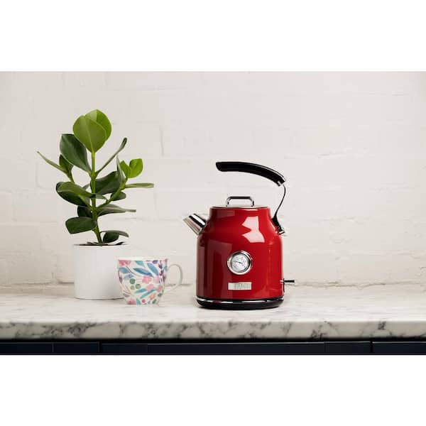 Haden Dorset 1.7 Liter Stainless Steel Electric Kettle - Red