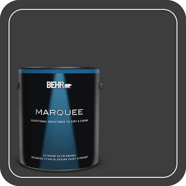 BEHR MARQUEE 1 gal. #MQ5-05 Limousine Leather Satin Enamel Exterior Paint & Primer
