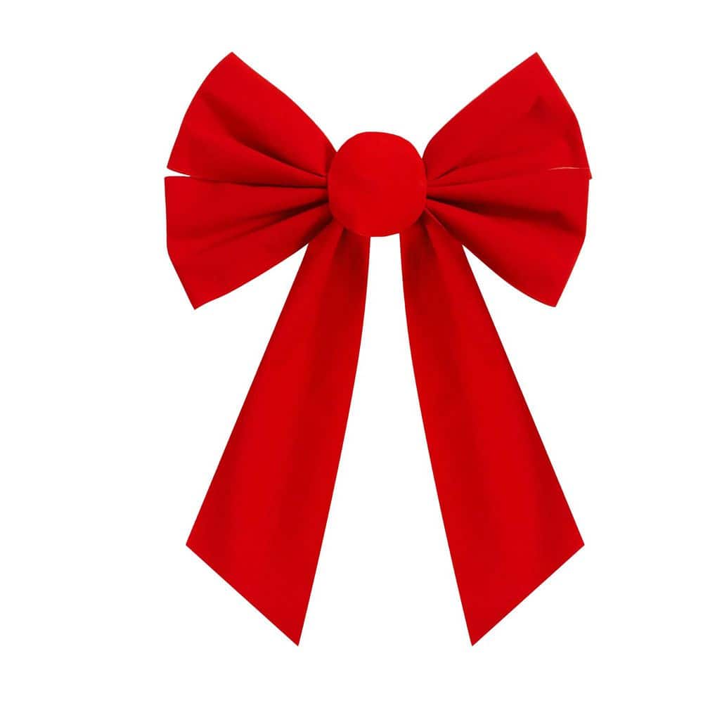 12 Pack Christmas Red Ornament Velvet Bows 13 in. Long by 9 in. Wide Decorative Christmas Bow, Wreath Garland Tree Decor price history on PriceWatchPro