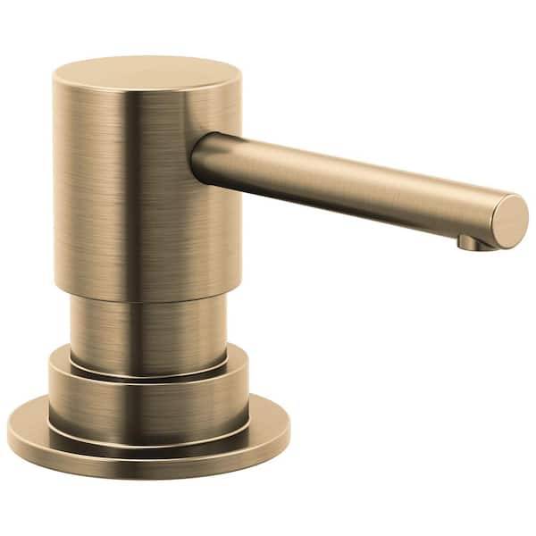 PRIMEPLUS Kitchen Deck-Mounted Soap and Lotion Dispenser in Champagne Bronze