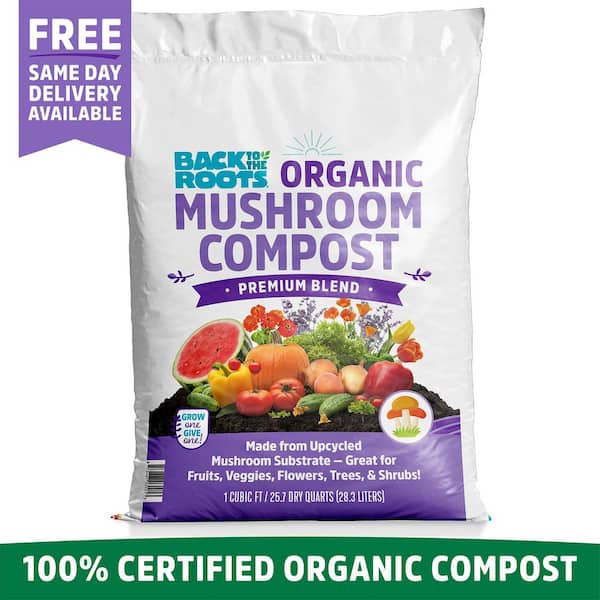 1 cu. ft. Organic Mushroom Compost Soil Amendment