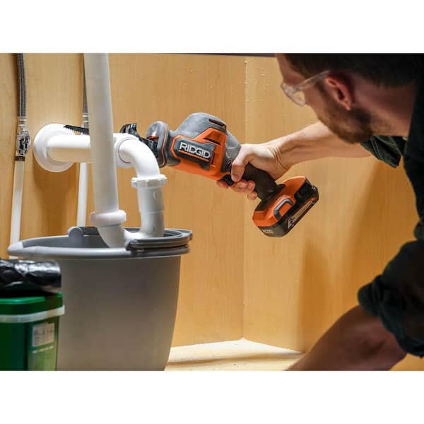 RIDGID 18V SubCompact Brushless Cordless 6-Tool Combo Kit