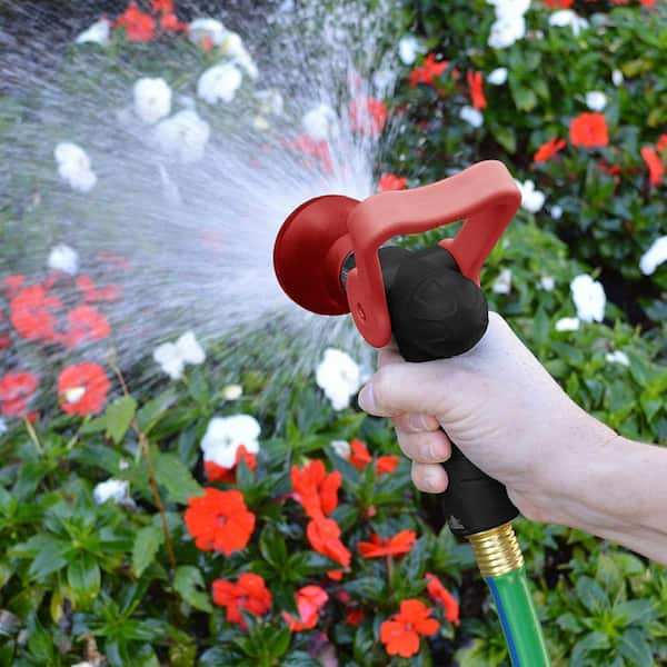 Vortex Fireman Style Hose Nozzle Sprayer - Heavy Duty Garden