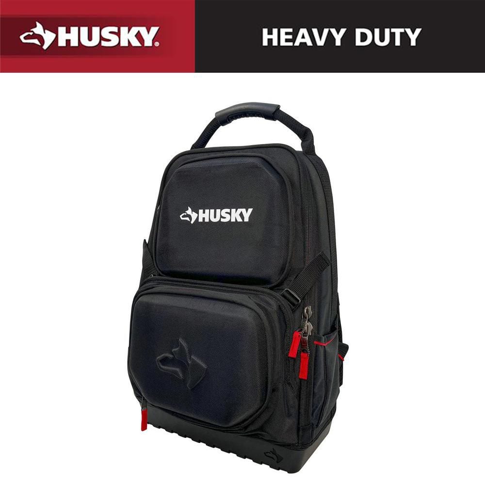 Husky Heavy Duty PRO Tool Backpack H-68007 - The Home Depot