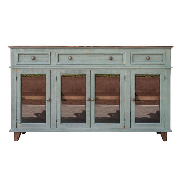 Charlie Green Wood 70 in. Sideboard