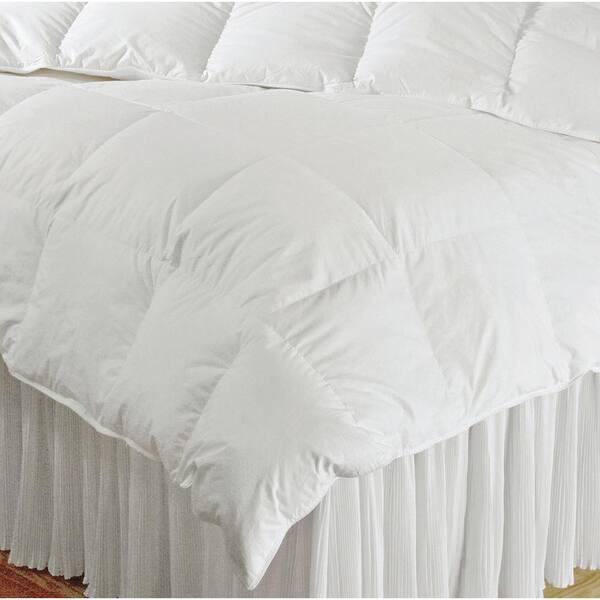 Unbranded Luxury Year Round Warmth White Queen Down Comforter