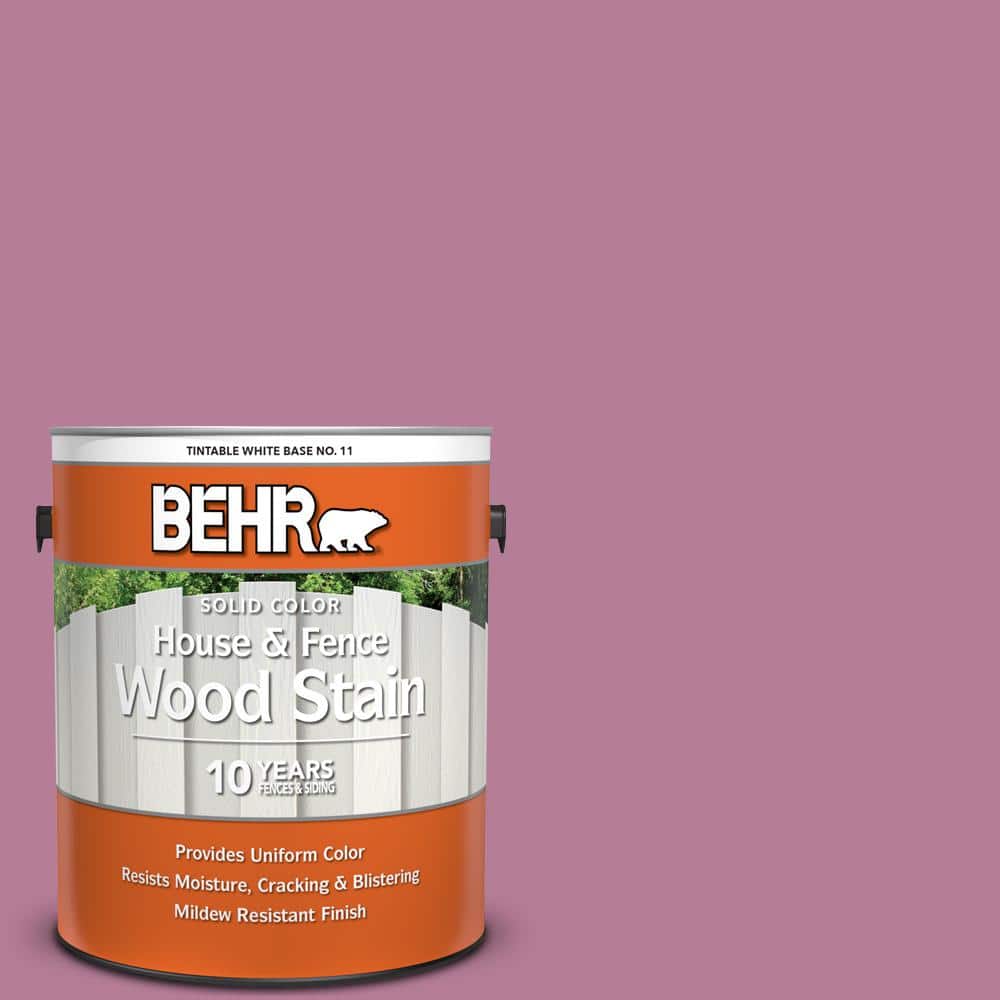 1 gal. #M130-5 Cabaret Solid Color House and Fence Exterior Wood Stain