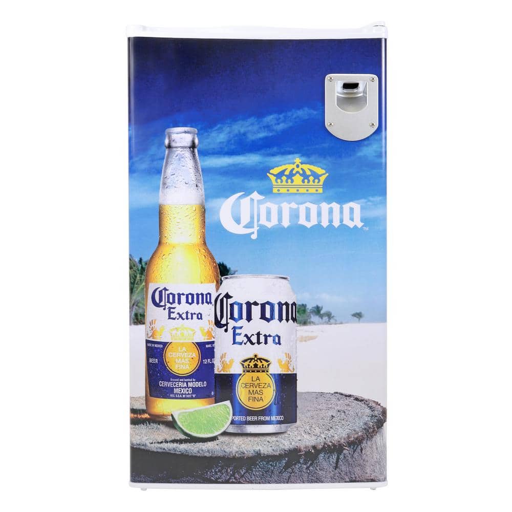 Corona 3.2 cu. ft. Compact Mini Fridge in White without Freezer