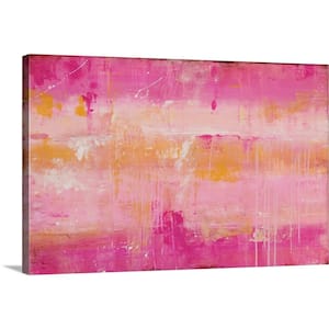 "Pink Champagne" by Erin Ashley Canvas Wall Art