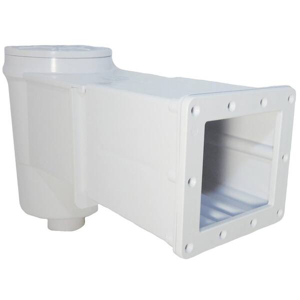 HAYWARD Auto-Skim Economy 1.5 in. FIP Vinyl In Ground Skimmer 12.5 in. Throat Length Round Cover