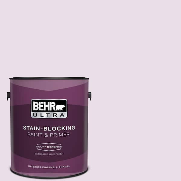 BEHR ULTRA 1 gal. #650A-2 Ice Ballet Extra Durable Eggshell Enamel Interior Paint & Primer