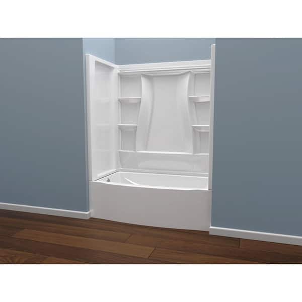 Classic 500 Curve 32 in. x 60 in. x 60 in. Rectangular Tub/Shower Combo Unit in White Classic 500 Curve 32 in. x 60 in. x 60 in. Rectangular Tub/Shower Combo Unit in White
