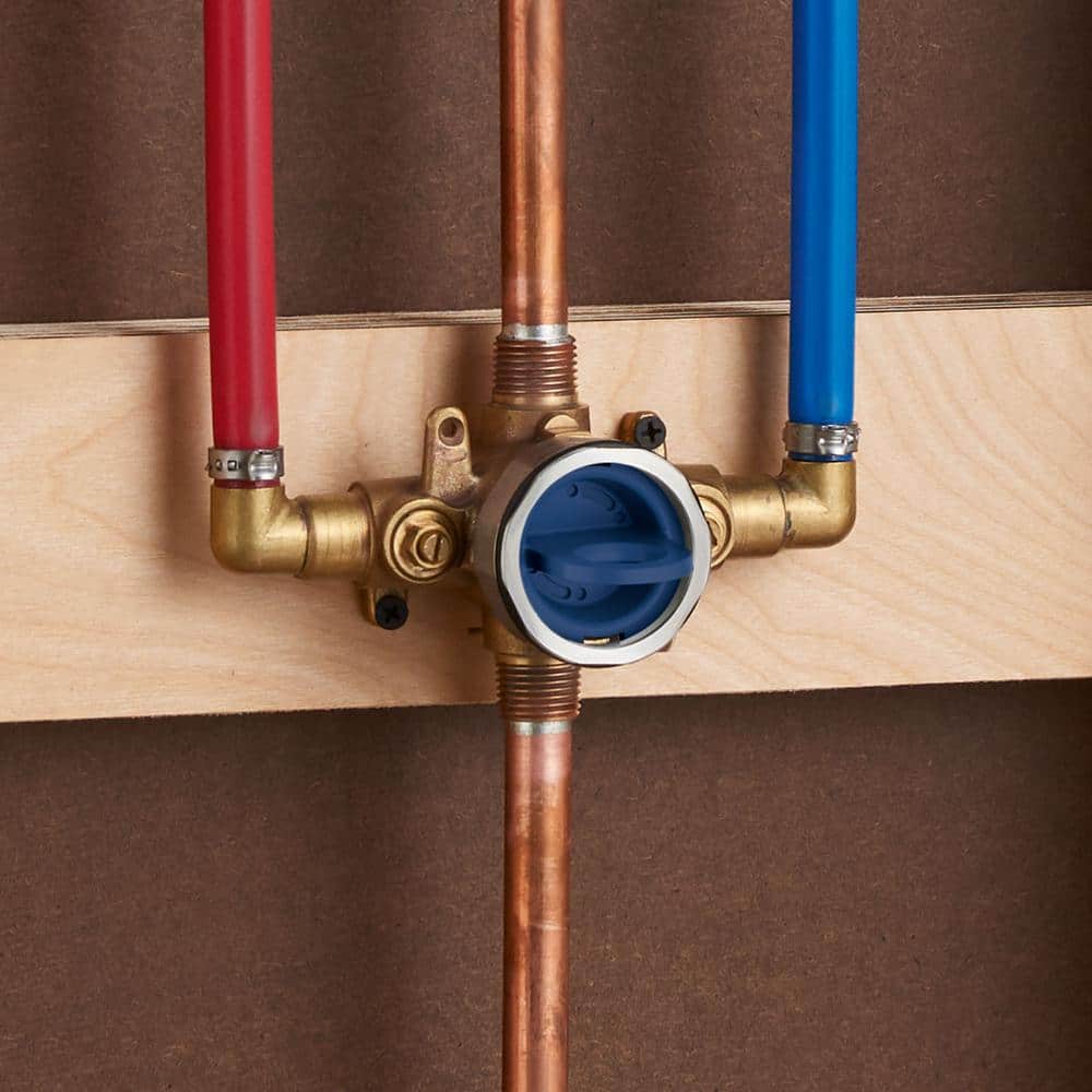 GrohSafe 3.0 Brass Pressure Balance Valve with PEX Elbows