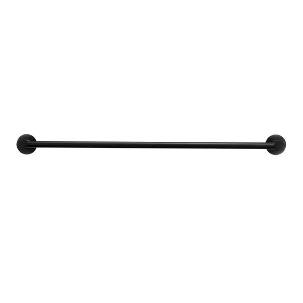 Glacier Bay Lorent Matte Black Toilet Paper Holder BTH-008-111 - The Home  Depot