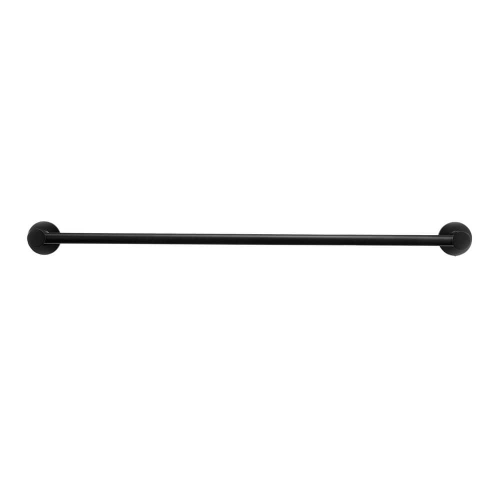 Glacier Bay - Lucien 24 in. Towel Bar in Matte Black