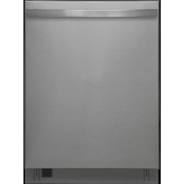 24 in. Top Control Standard Built-In Dishwasher in Fingerprint Resistant Stainless-Steel W/Turbo Dry, 3rd Rack, 8 Cycles