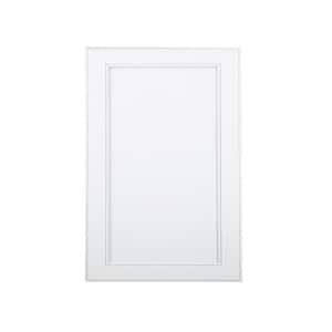 15.5 in. W x 19.5 in. H 3.5 in. D Dogwood Inset Panel White Enamel Recessed Medicine Cabinet without Mirror