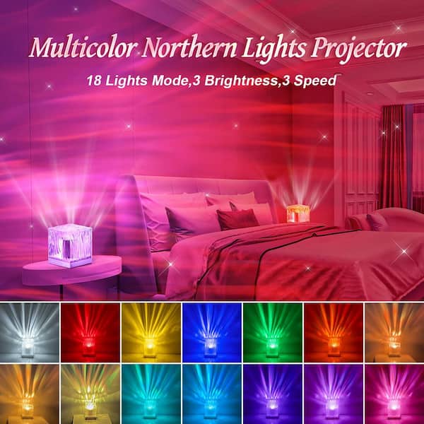 Angel Sar 18-Colors Lighting Galaxy Projector Mood Lighting