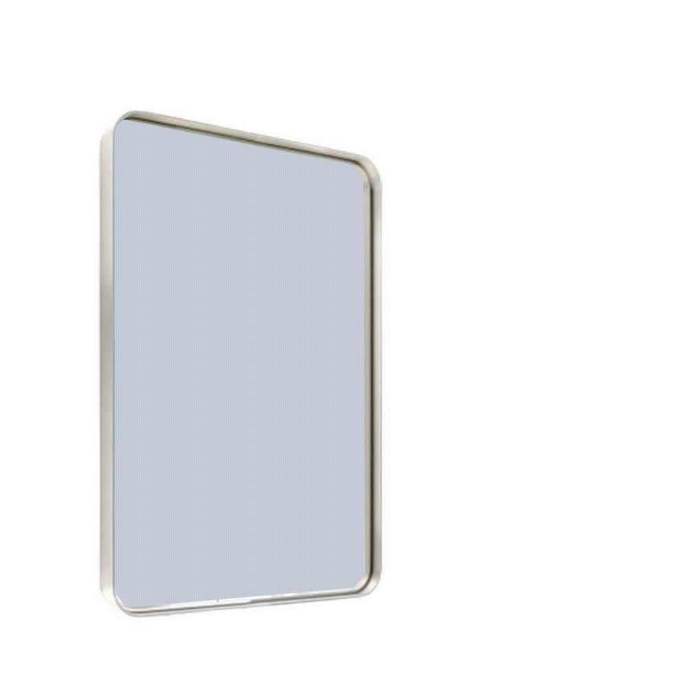 Hot Seller Silver 32 in. W x 50 in. H Modern Rectangle Alloy Aluminium Fram